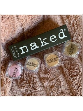 NIB Sealed Naked Cosmetics Special Edition 4-pc Pigment Collection #NC-C04-02